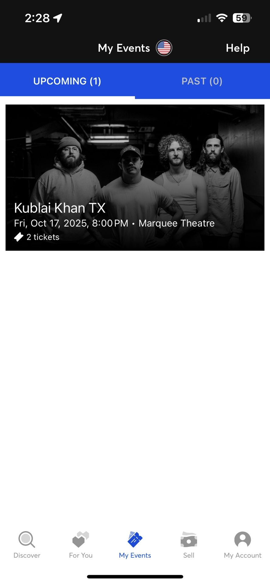 2 Kublai Khan Tickets