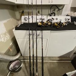 Penn Spinfisher Reels And Rods