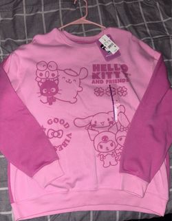 Sanrio Hello Kitty and Friends Pochacco Chococat Sweater, Pants, Shirts Women Size XL 1X