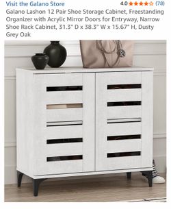 Shoe Storage Cabinet