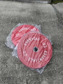 Set Of 55lbs Weight Plates