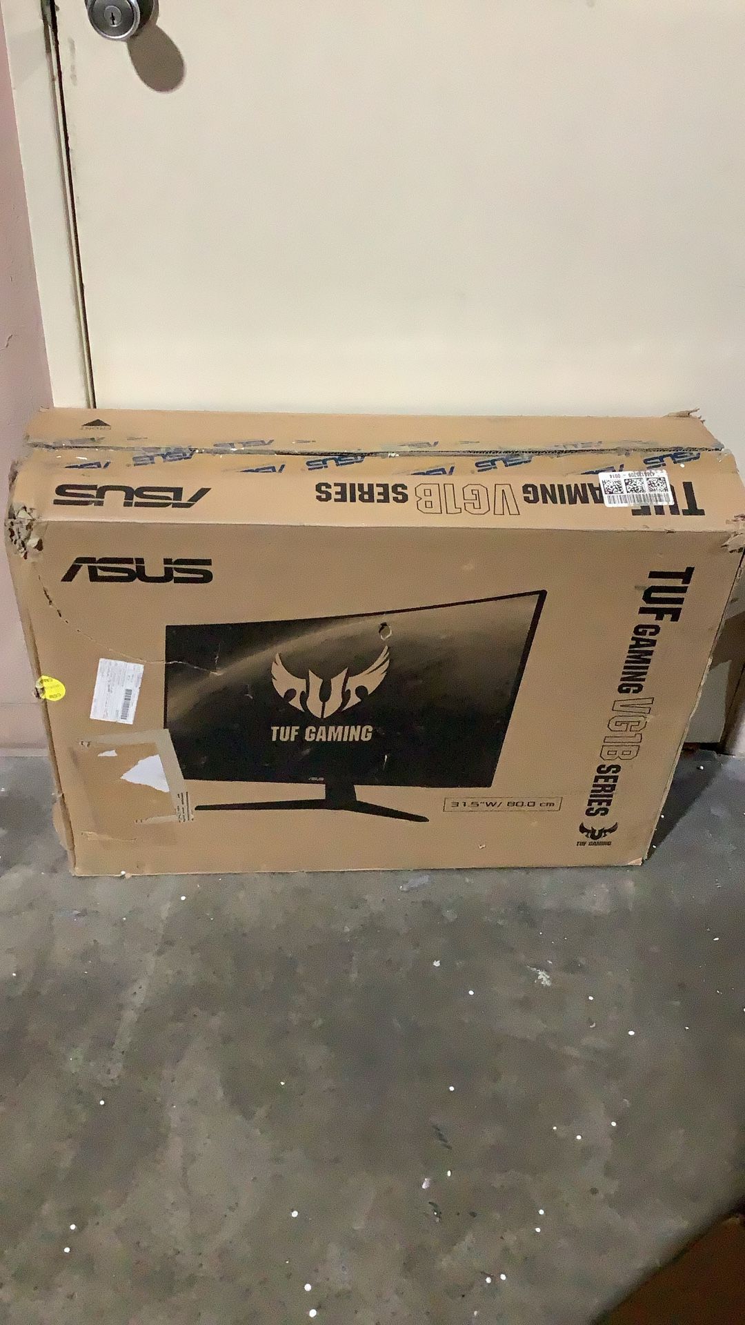 ASUS TUF Gaming 32" 1440P HDR Curved Monitor (VG32VQ1B) - QHD (2560 x 1440), 165Hz (Supports 144Hz), 1ms, Extreme Low Motion Blur, Speaker, FreeSync P