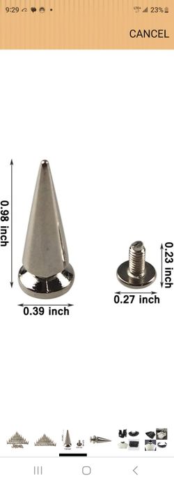 Spikes 25mm x 10mm decorative
