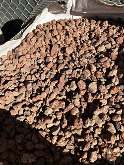 Red Lava Rock