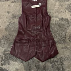 Leather Tank Top