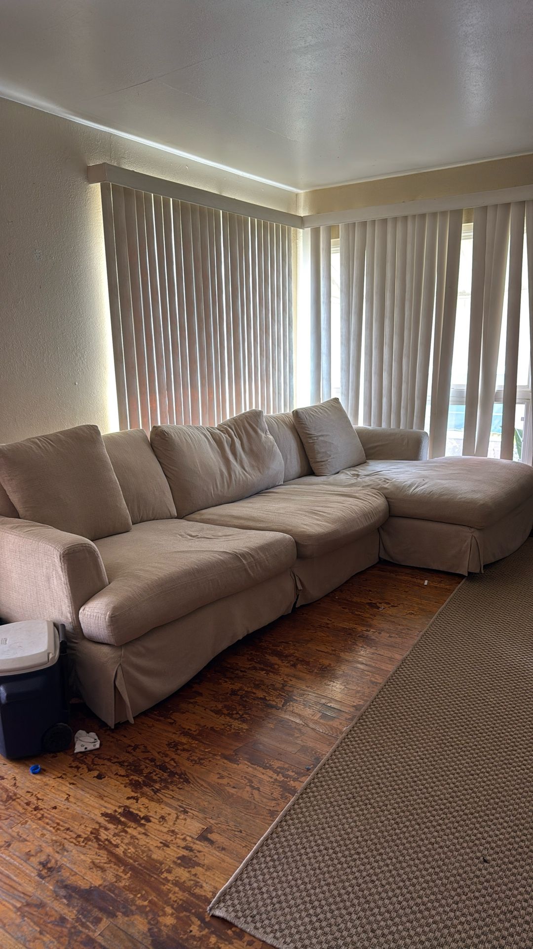 Beige Couch Set