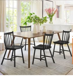 Modern farmhouse dinning chairs, new