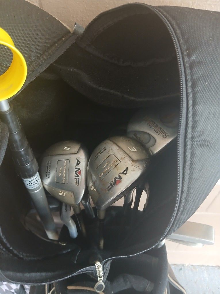 Golf Clubs With Bag