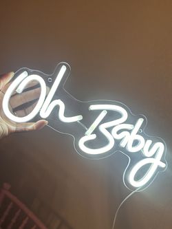 Neon Sign For Baby Shower / Bedroom Decor