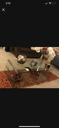 Glass modern coffee table 💎