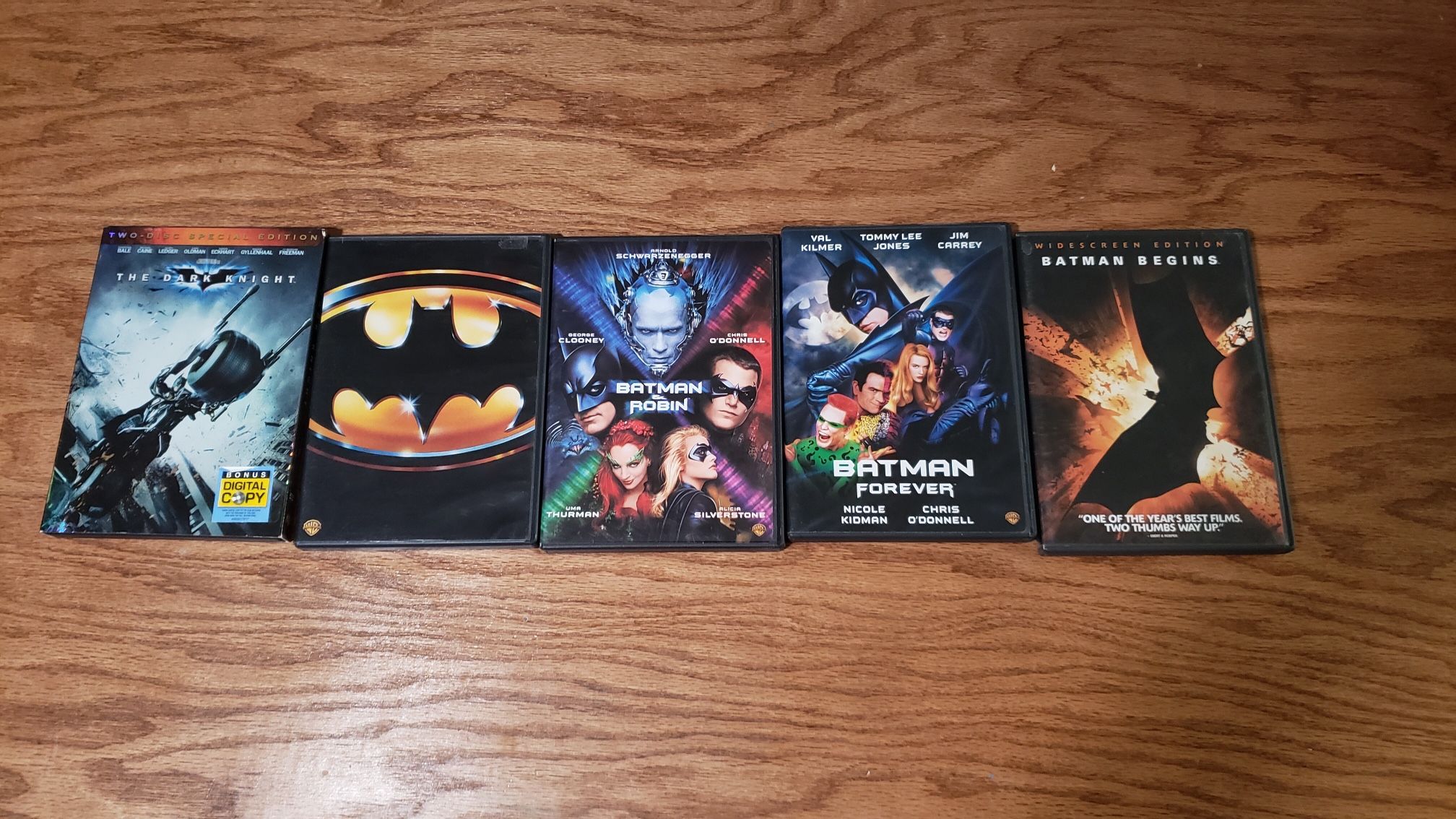 Batman DVDs