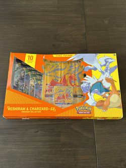 Pokemon Charizard & Reshiram Premium Collection GX 