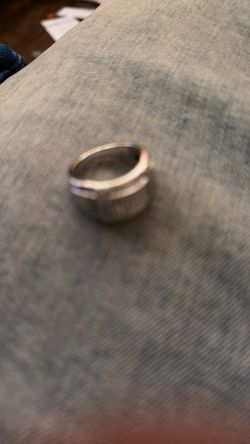 Real silver with lab grown diamonds