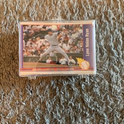 1991 Pacific Nolan Ryan Baseball Card Set 110 Cards