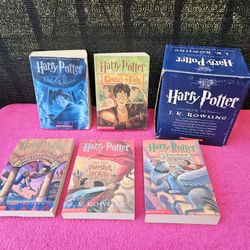 Scholastic Harry Potter Box Set  5 Years Books 1-5 By J. K. Rowling