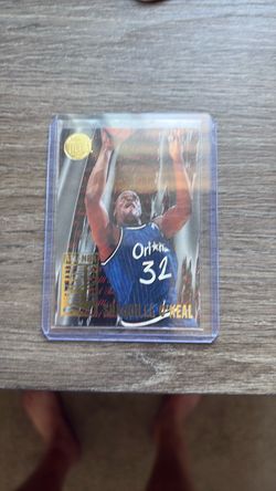 Shaquille O’Neal gold medallion card