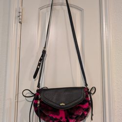 Juicy Couture Crossbody Pink Camo Camoflauge crossbody fluffy bag