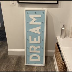Darling wall art DREAM lights UP LIGHT