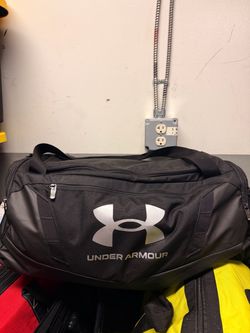 Under Armour Black Duffel Bag