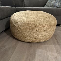 Handwoven Pouf