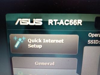 Asus WiFi 4port router RTac 66r model
