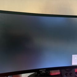 Samsung curved monitor 24 in