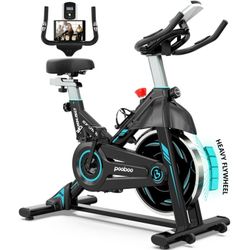 Indoor Cycling Bike Magnetic Stationary Exercise Bikes Home Cardio Workout Bicycle Machine 350lb Flywheel Weight 40lbs