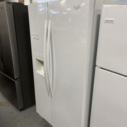 Side By Side Whirlpool Fridge (in Store)