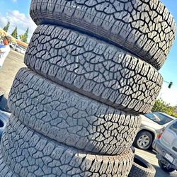 275 60 20 Goodyear Tires Con 80% De Vida Las 4tires ⚡️⚡️✅️⚡️