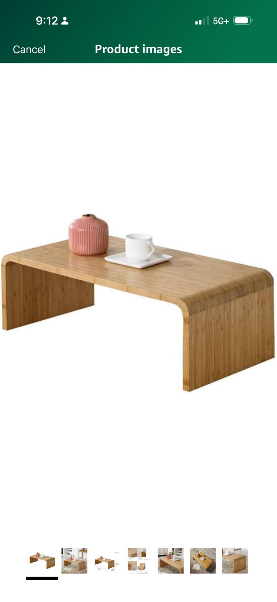 Square Sofa Side Table,Bamboo Window Table,Japanese Tatami Coffee Table,Tea Table,Suitable for Dating Couples(Color:Bamboo,Size:27.9.62in)