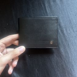 black leather mens wallet