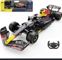 Brand New: 1:18 Oracle Red Bull Racing RB18 F1 RC Car (Max Verstappen #1)