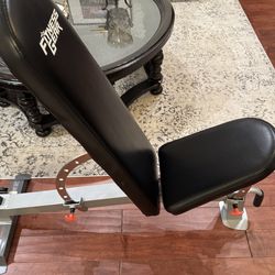 As new never used weight workout bench