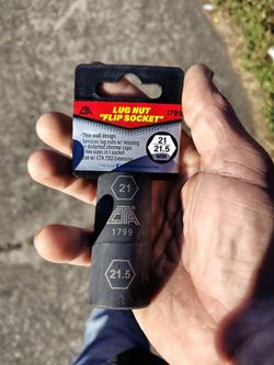 CTA Tools 1799 Lug Nut Flip Socket 21/21.5mm
