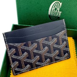 Gy Navy Blue Card Holder