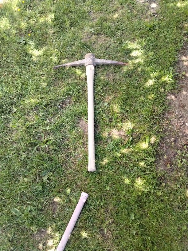 Pic Axe On A Hickory Handle $15