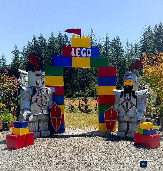Lego Arch & Lego Knights