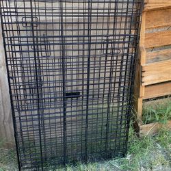 I have 2 dog crates for medium size dogs i good condition