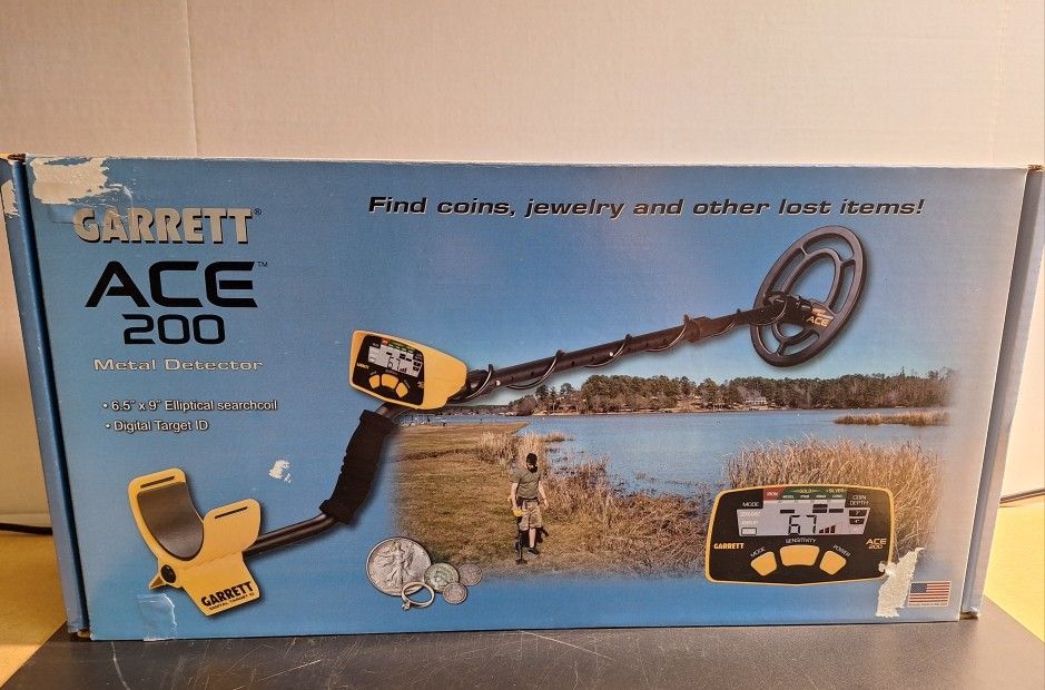 Garrett Ace 200 Metal Detector 
