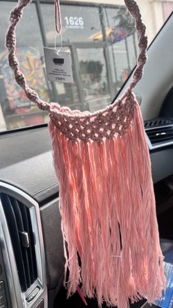 Macrame hanging decor