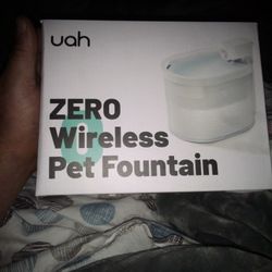 Uah Zero Wireless Pet Fountain 