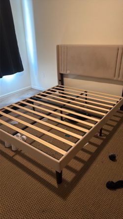 Queen size bed frame