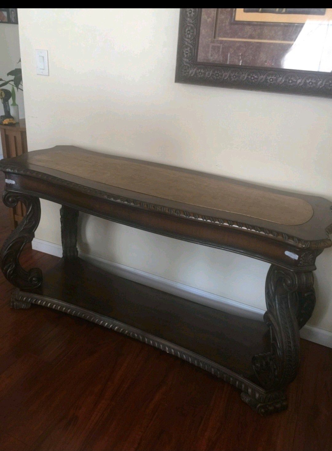 Entry hallway console table