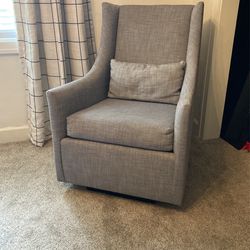 Crate and Barrel/ West Elm. Graham Glider Chair