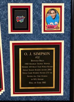 OJ Simpson memorabilia