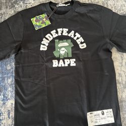 BAPE X UNDEFEATED SHIRT BRAND NEW