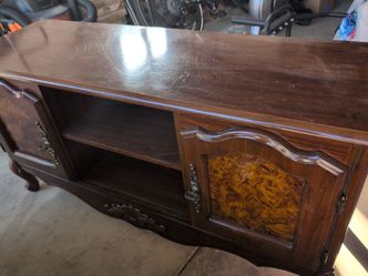 Vintage Wood Entertainment Center