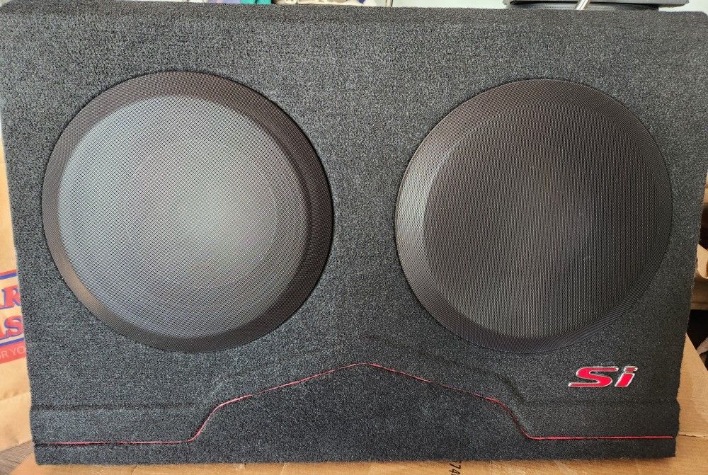 Alpine Type R Subwoofers (Two 10" In Custom Box)
