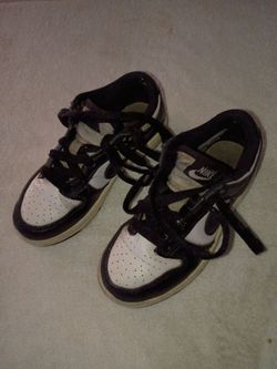 Nike Dunk Low Black and White Sneakers