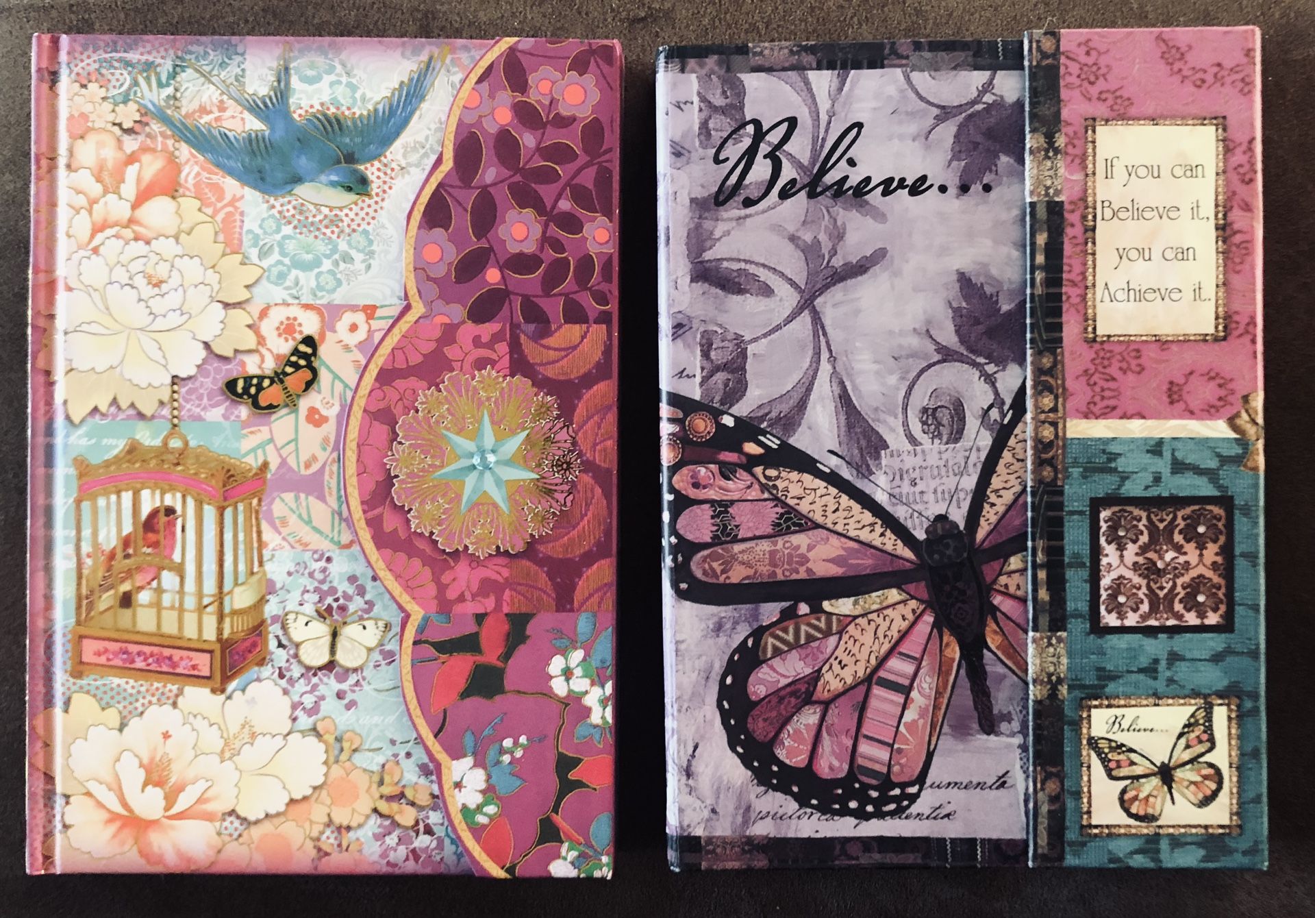 2 Young Girls Journal Books 